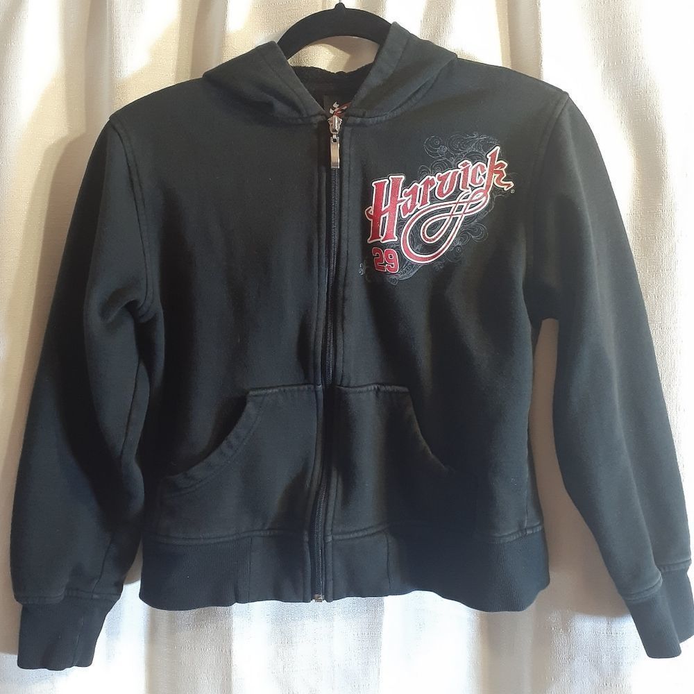 Boys NASCAR Size Small Chase Athletics Harvick 29 hooded Jacket